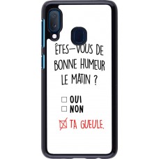 Coque Samsung Galaxy A20e - Bonne humeur matin