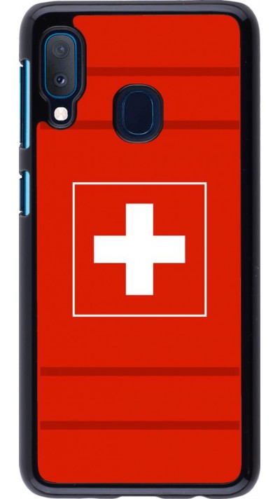 Hülle Samsung Galaxy A20e - Euro 2020 Switzerland