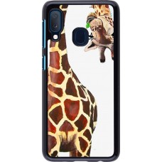 Hülle Samsung Galaxy A20e - Giraffe Fit