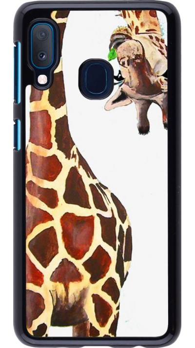 Coque Samsung Galaxy A20e - Giraffe Fit