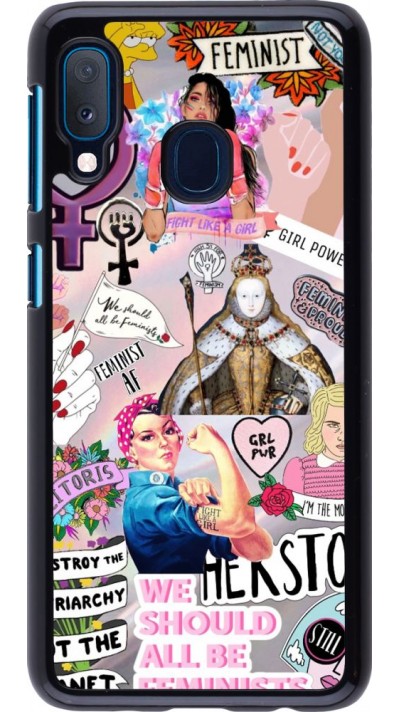 Coque Samsung Galaxy A20e - Girl Power Collage