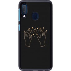 Coque Samsung Galaxy A20e - Grey magic hands