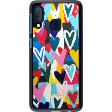 Coque Samsung Galaxy A20e - Joyful Hearts