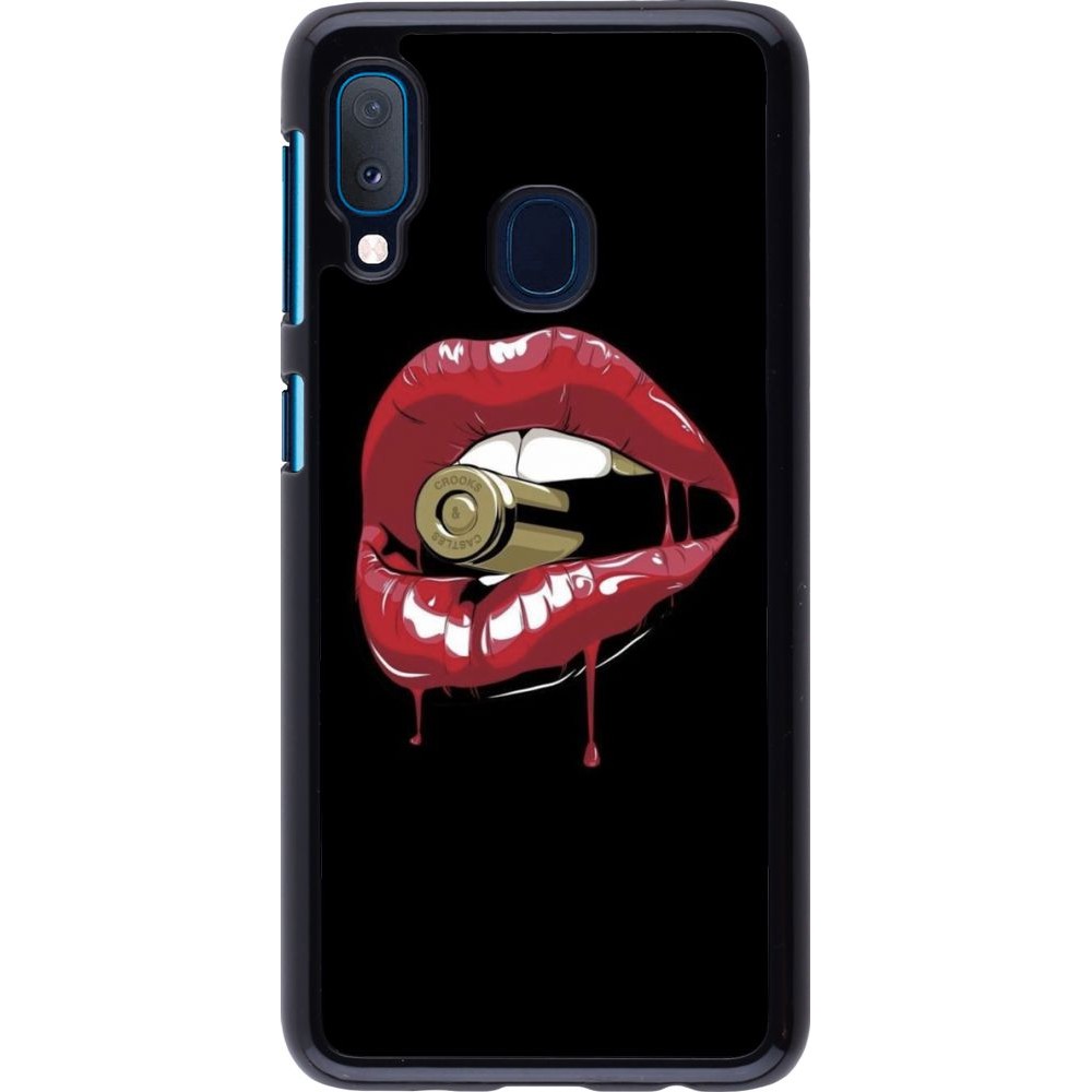 Hülle Samsung Galaxy A20e - Lips bullet