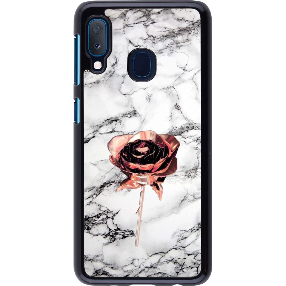 Coque Samsung Galaxy A20e - Marble Rose Gold