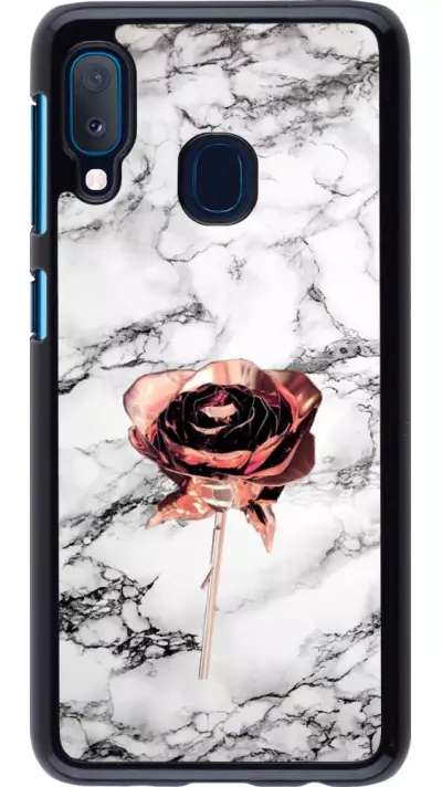 Coque Samsung Galaxy A20e - Marble Rose Gold