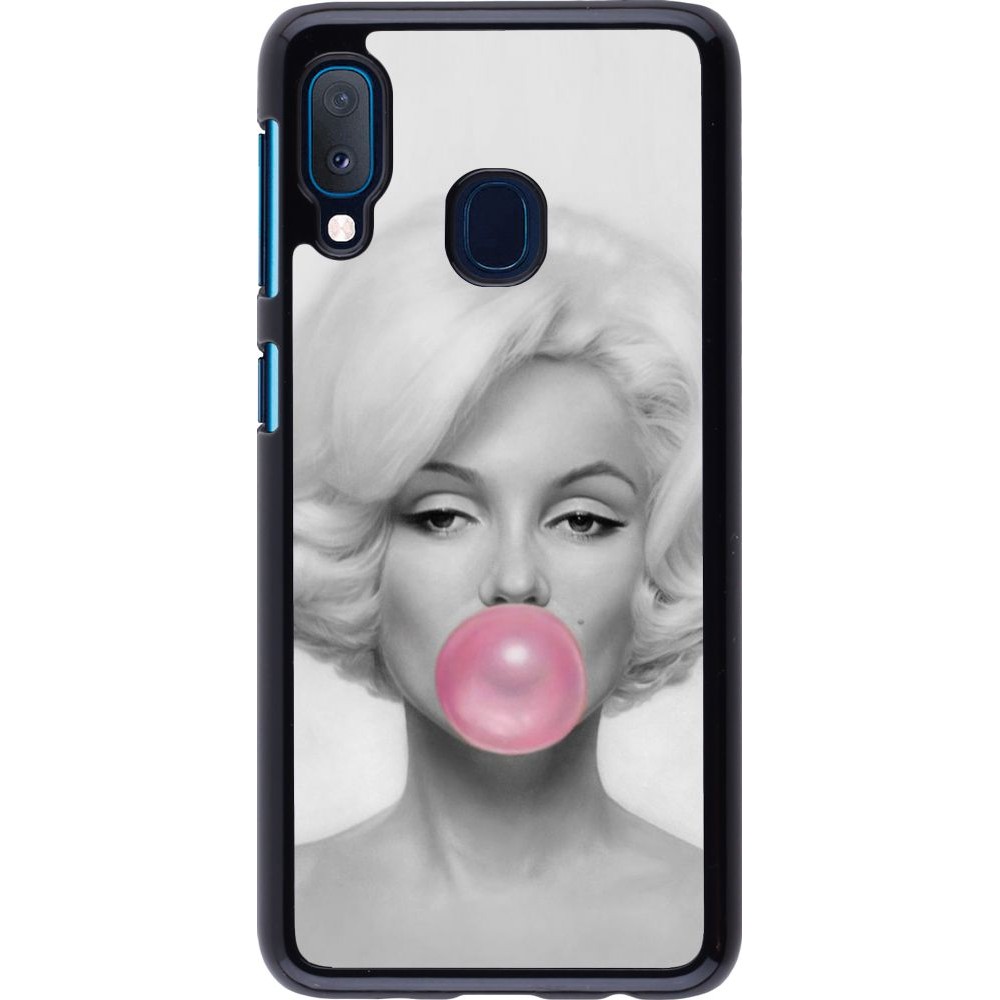 Coque Samsung Galaxy A20e - Marilyn Bubble