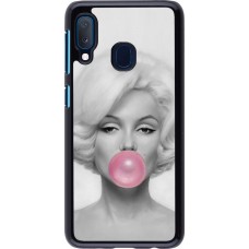 Coque Samsung Galaxy A20e - Marilyn Bubble