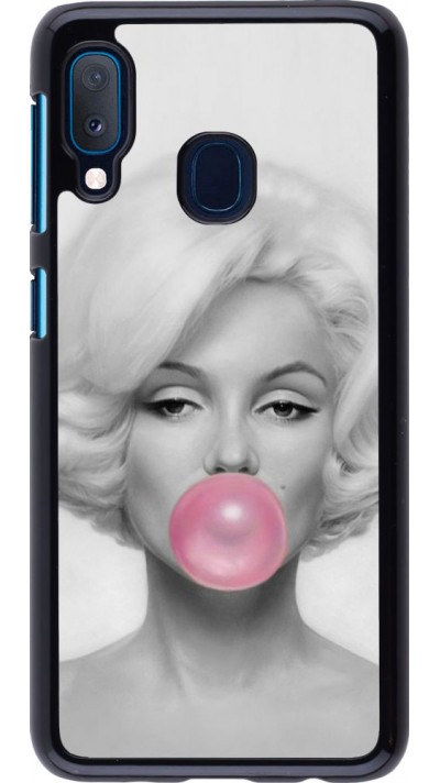 Coque Samsung Galaxy A20e - Marilyn Bubble