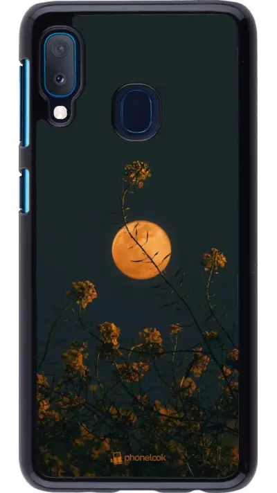 Coque Samsung Galaxy A20e - Moon Flowers