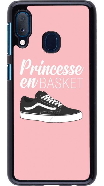 Hülle Samsung Galaxy A20e - princesse en basket