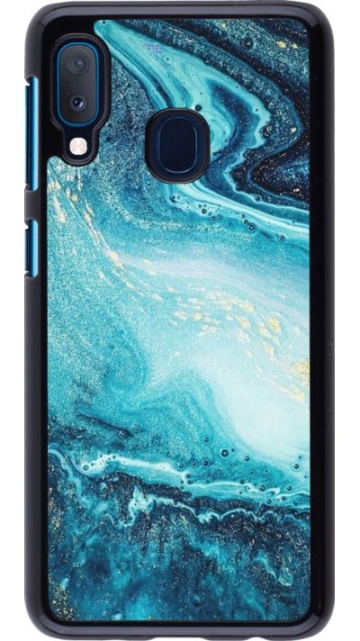 Hülle Samsung Galaxy A20e - Sea Foam Blue