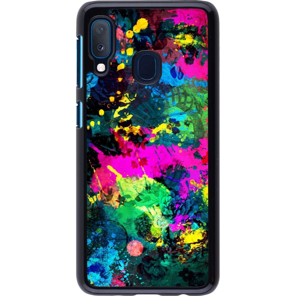 Hülle Samsung Galaxy A20e - splash paint