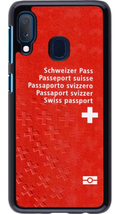 Hülle Samsung Galaxy A20e - Swiss Passport