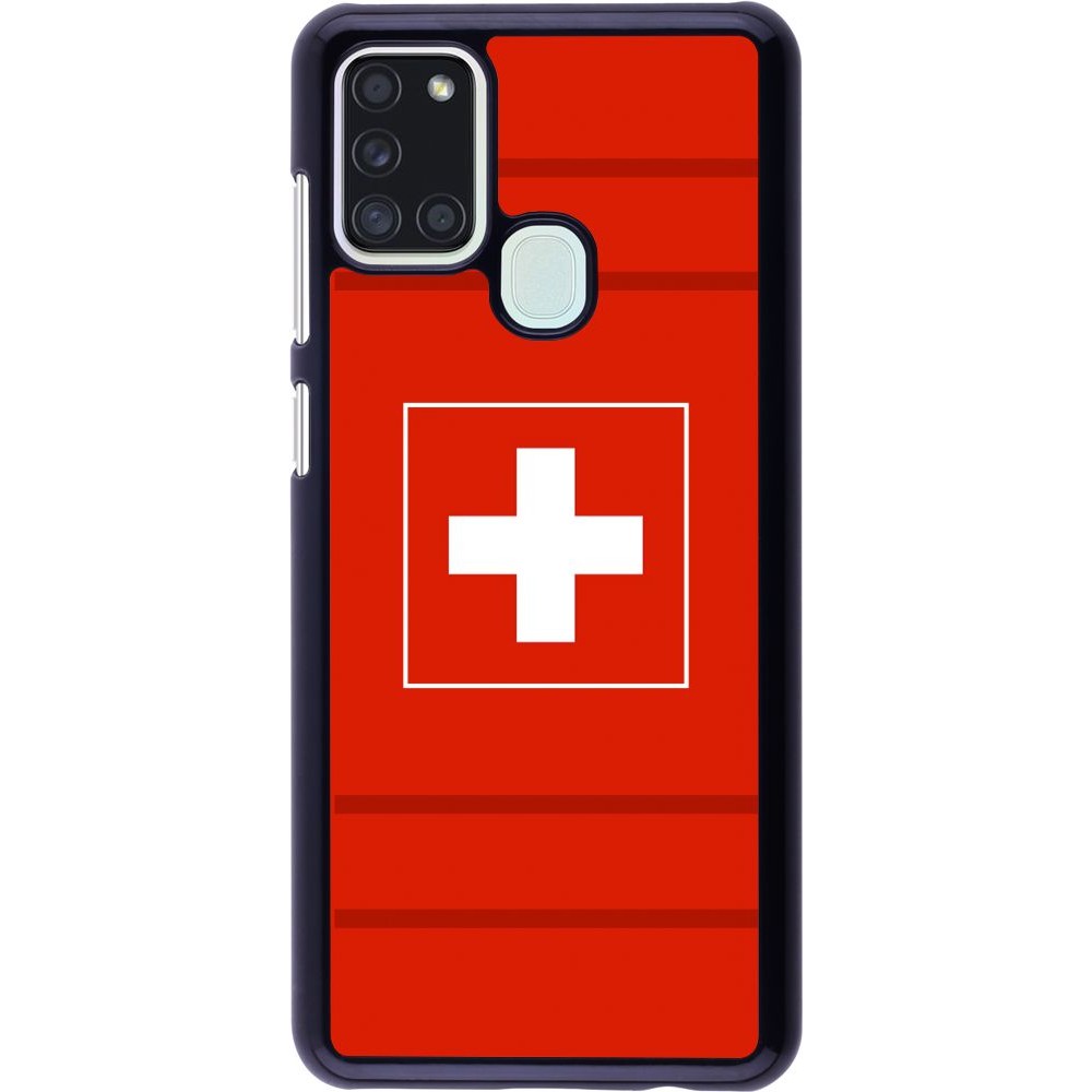 Coque Samsung Galaxy A21s - Euro 2020 Switzerland