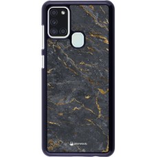 Coque Samsung Galaxy A21s - Grey Gold Marble