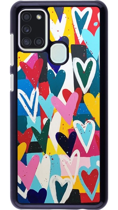 Coque Samsung Galaxy A21s - Joyful Hearts