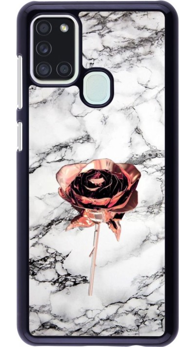 Coque Samsung Galaxy A21s - Marble Rose Gold