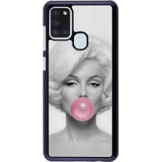 Coque Samsung Galaxy A21s - Marilyn Bubble