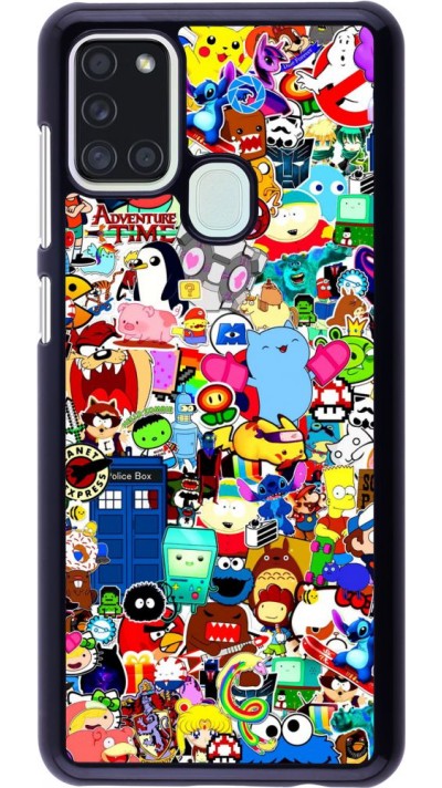 Coque Samsung Galaxy A21s - Mixed cartoons