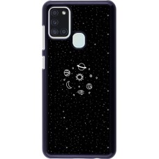 Coque Samsung Galaxy A21s - Space Doodle