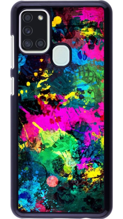 Coque Samsung Galaxy A21s - splash paint