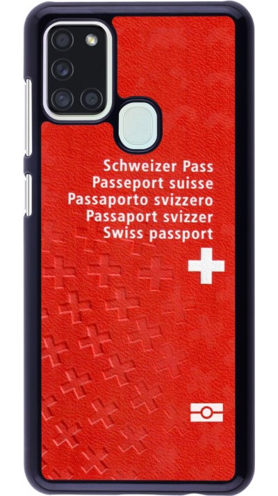 Hülle Samsung Galaxy A21s - Swiss Passport