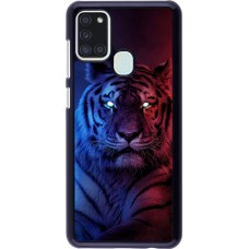 Coque Samsung Galaxy A21s - Tiger Blue Red