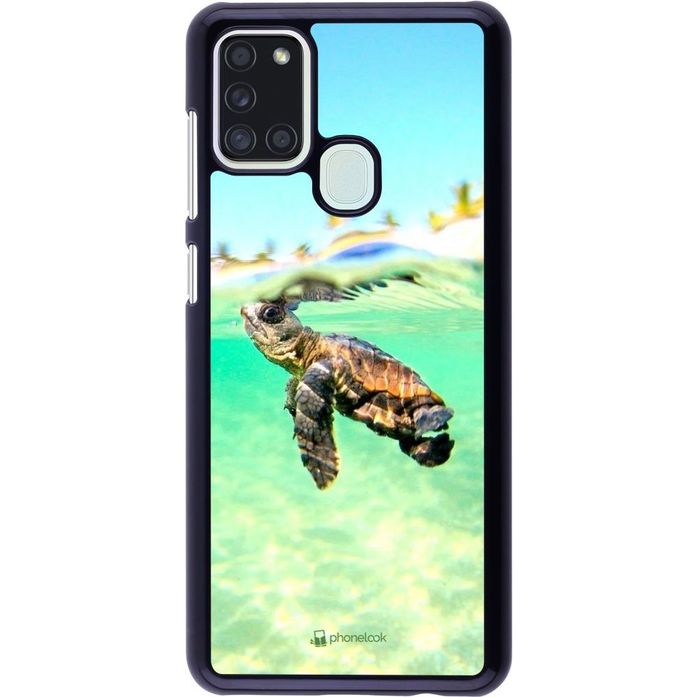 Coque Samsung Galaxy A21s - Turtle Underwater