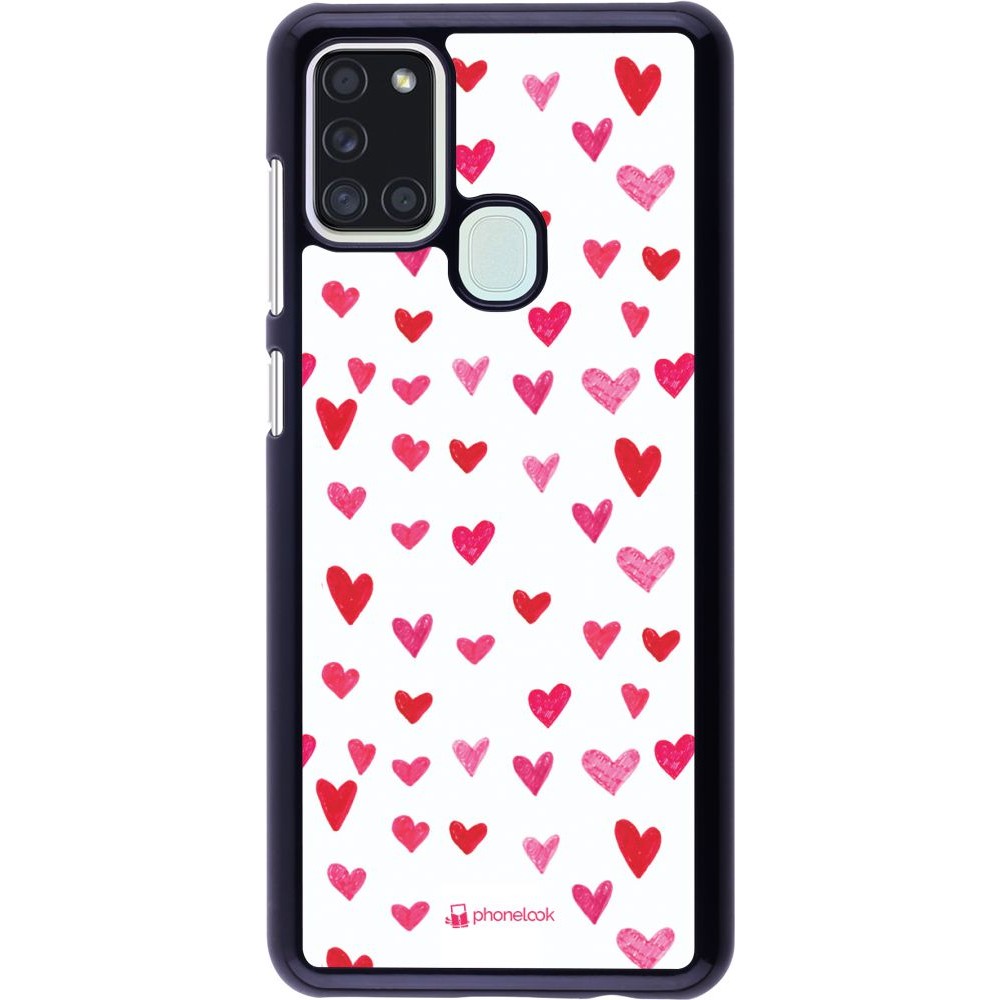 Coque Samsung Galaxy A21s - Valentine 2022 Many pink hearts