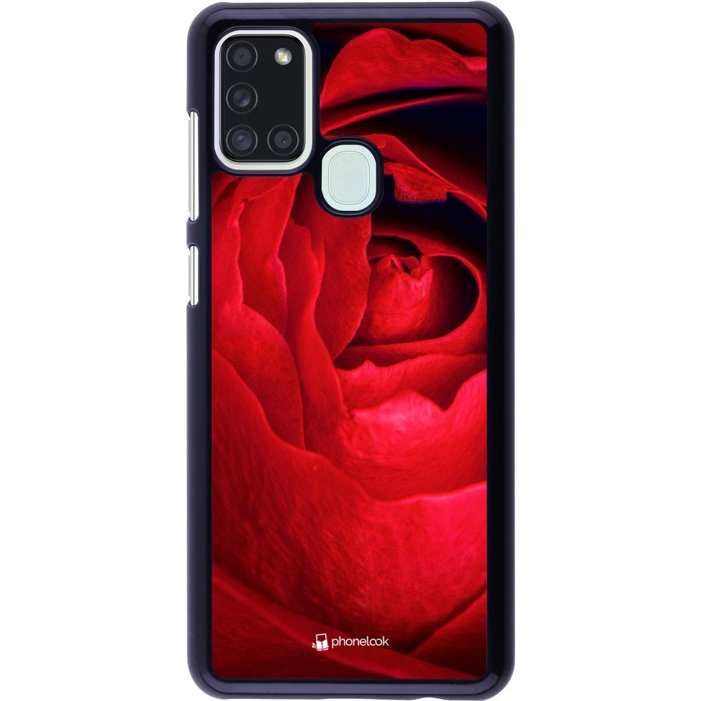 Hülle Samsung Galaxy A21s - Valentine 2022 Rose