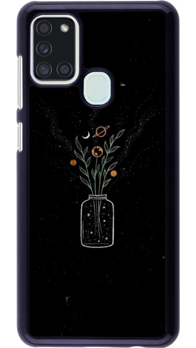 Hülle Samsung Galaxy A21s - Vase black