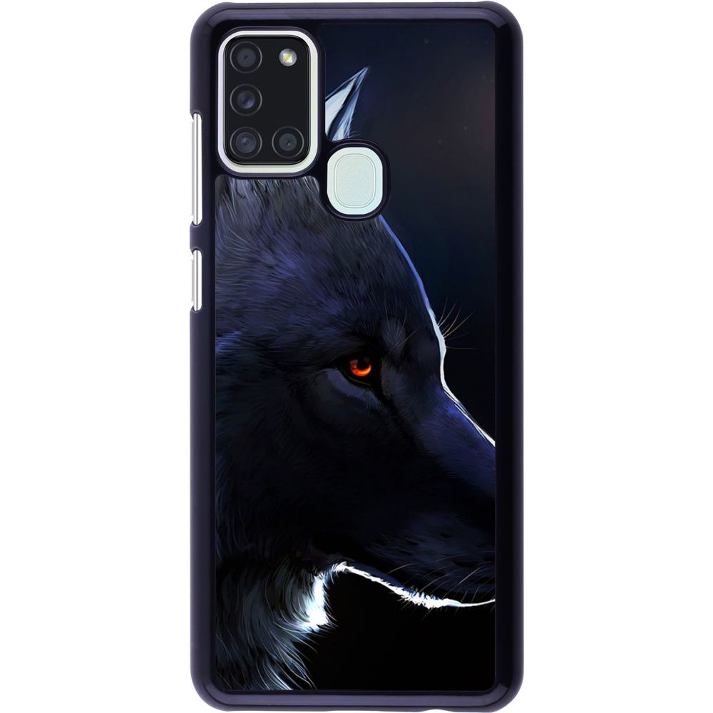 Coque Samsung Galaxy A21s - Wolf Shape