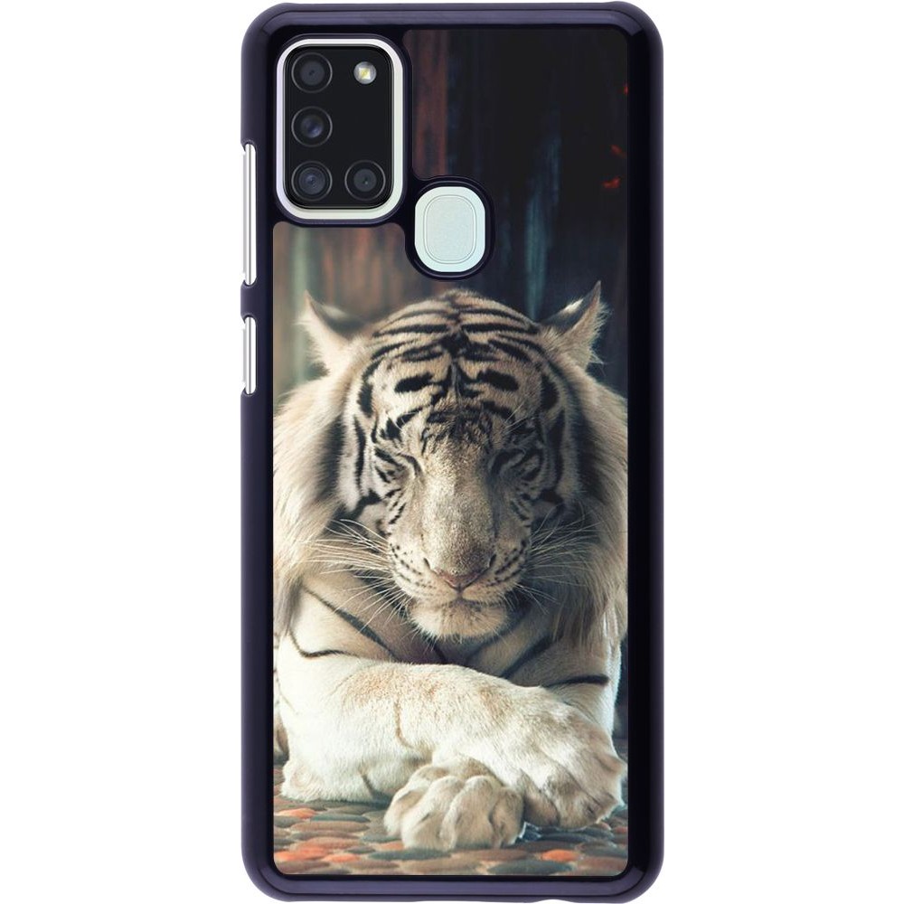 Hülle Samsung Galaxy A21s - Zen Tiger