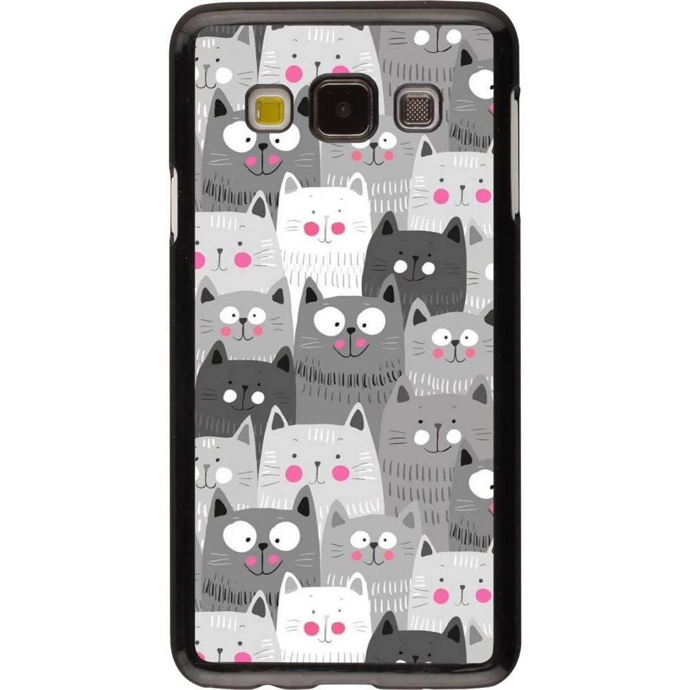 Coque Samsung Galaxy A3 (2015) - Chats gris troupeau