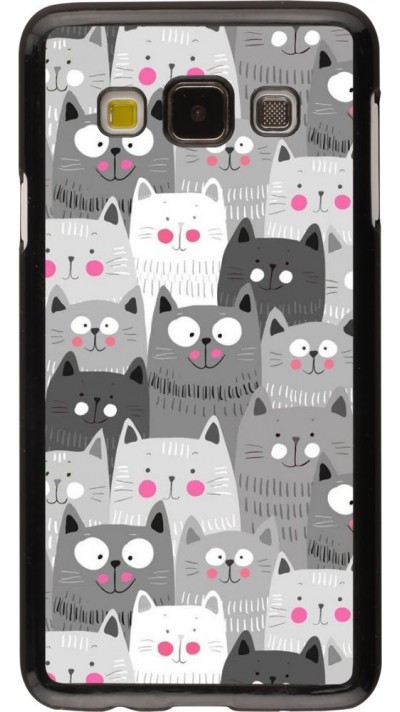 Coque Samsung Galaxy A3 (2015) - Chats gris troupeau