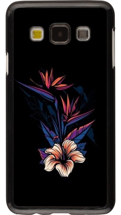 Hülle Samsung Galaxy A3 (2015) - Dark Flowers