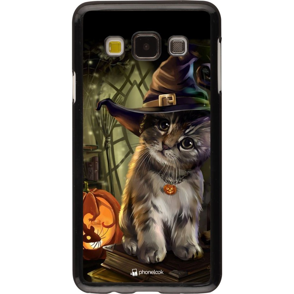 Coque Samsung Galaxy A3 (2015) - Halloween 21 Witch cat