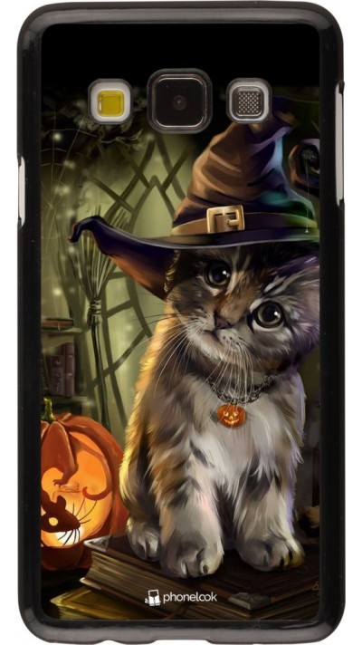 Coque Samsung Galaxy A3 (2015) - Halloween 21 Witch cat