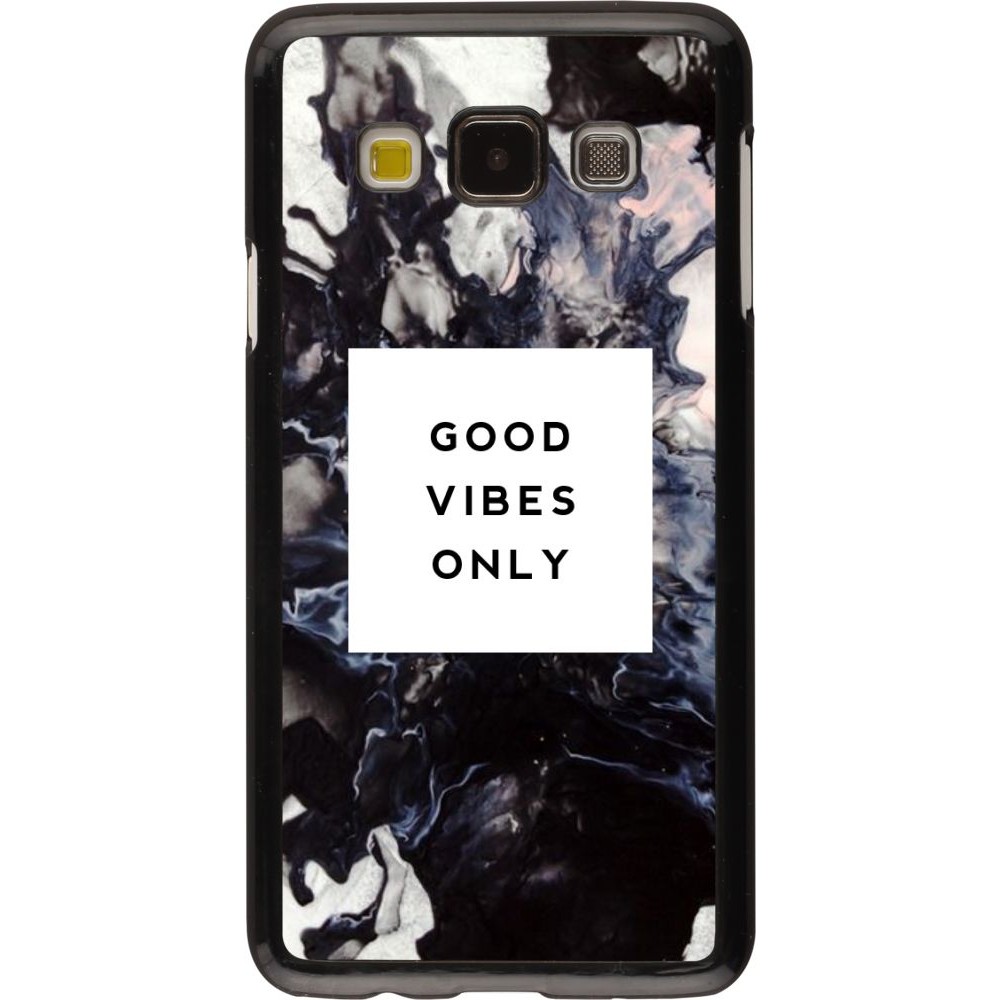 Hülle Samsung Galaxy A3 -  Marble Good Vibes Only