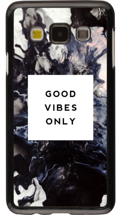 Hülle Samsung Galaxy A3 -  Marble Good Vibes Only