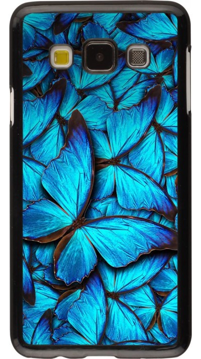 Coque Samsung Galaxy A3 (2015) - Papillon - Bleu