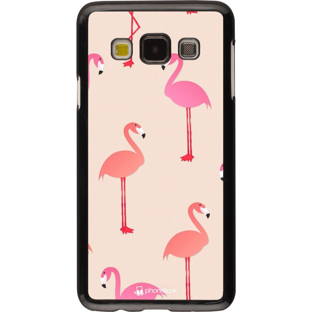 Hülle Samsung Galaxy A3 (2015) - Pink Flamingos Pattern