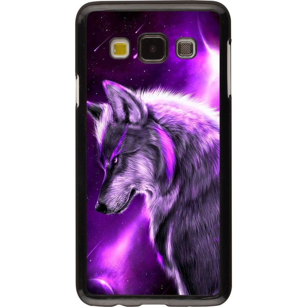 Coque Samsung Galaxy A3 (2015) - Purple Sky Wolf