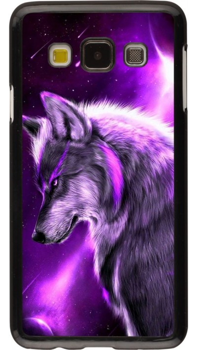 Coque Samsung Galaxy A3 (2015) - Purple Sky Wolf