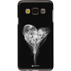 Hülle Samsung Galaxy A3 (2015) - Valentine 2022 Black Smoke