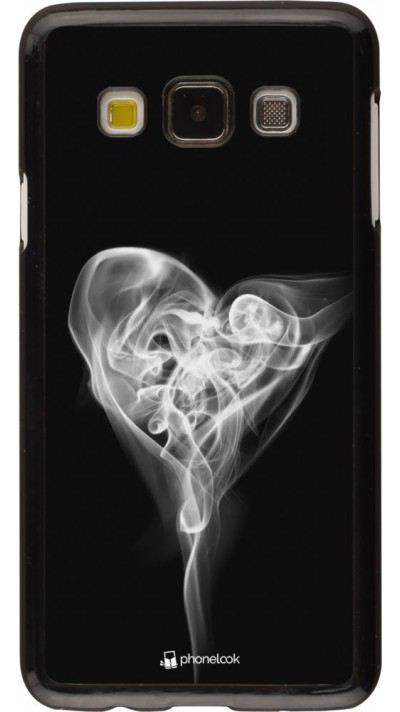 Hülle Samsung Galaxy A3 (2015) - Valentine 2022 Black Smoke