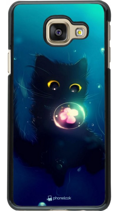 Coque Samsung Galaxy A3 (2016) - Cute Cat Bubble