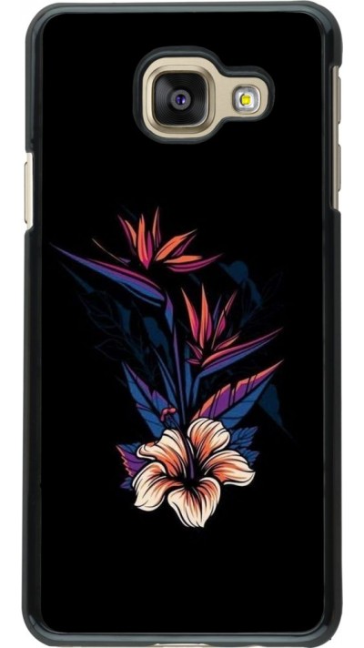 Coque Samsung Galaxy A3 (2016) - Dark Flowers