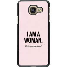 Hülle Samsung Galaxy A3 (2016) - I am a woman